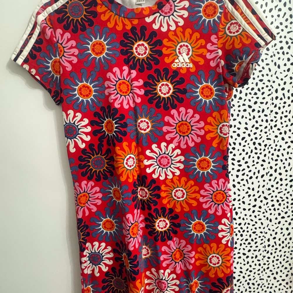 Adidas Kids Colorful Patterned Dress